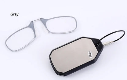 Mini Keychain Reading Diopter Glasses